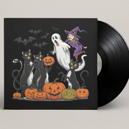 halloween Custom Vinyl Record Sleeves