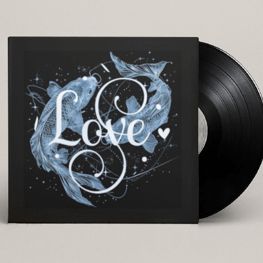 Pisces Vibes Custom Vinyl Record Sleeves