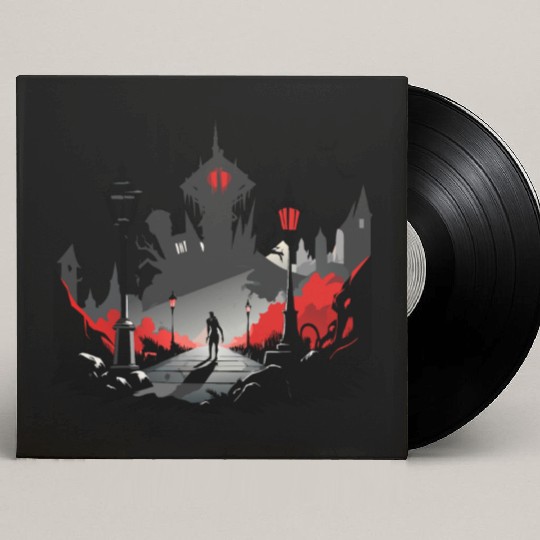 Ghost town Custom Vinyl Record Sleeves