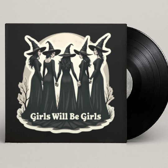 Girls Will Be Girls Custom Vinyl Record Sleeves