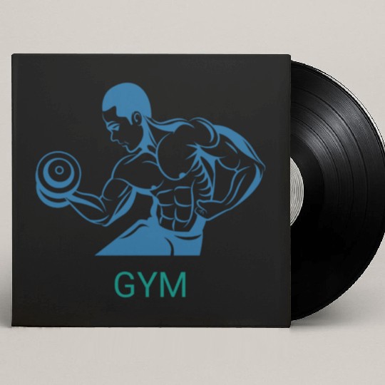 GYM AMAZING ART DESIGN Custom Vinyl Record Sleeves