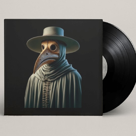 Plague Doctor Custom Vinyl Record Sleeves