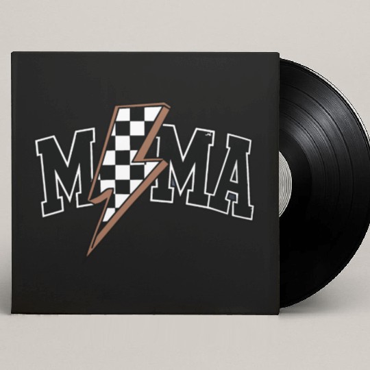 Mama Lightning Bolt Custom Vinyl Record Sleeves