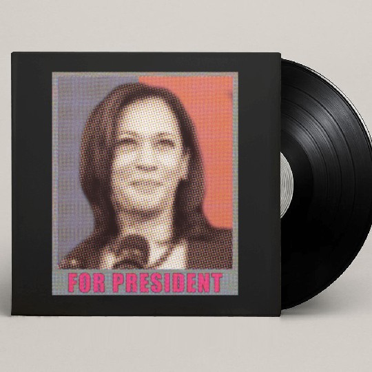 KAMALA Harris PRESIDENT Custom Vinyl Record Sleeves