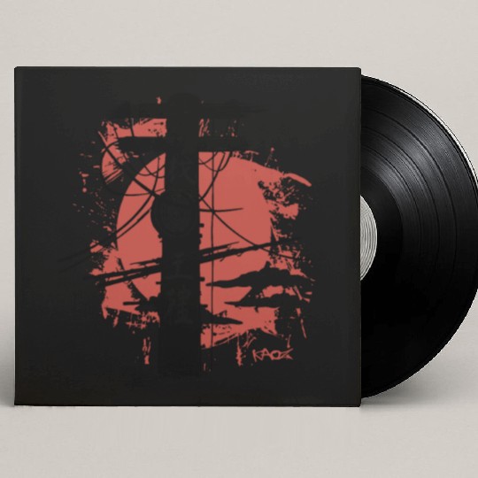 Japanese Electricity Pylon Custom Vinyl Record Sleeves