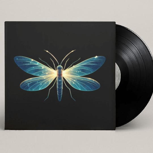 Moonlit Fireflies Custom Vinyl Record Sleeves