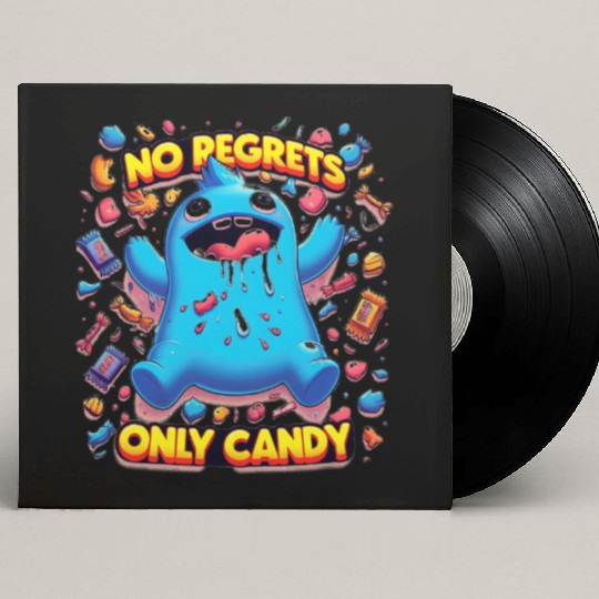 No Regrets Only Candy Custom Vinyl Record Sleeves