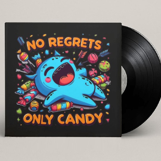 Disneyland No Regrets Only Candy Custom Vinyl Record Sleeves