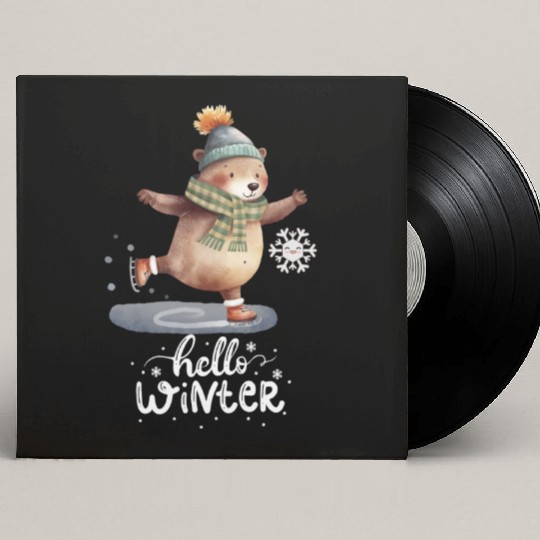 Winter Solstice Serenity Custom Vinyl Record Sleeves