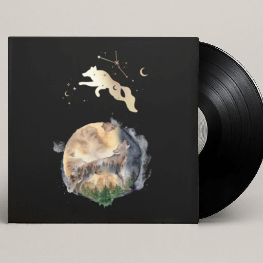 Wolf Moon Magic Custom Vinyl Record Sleeves