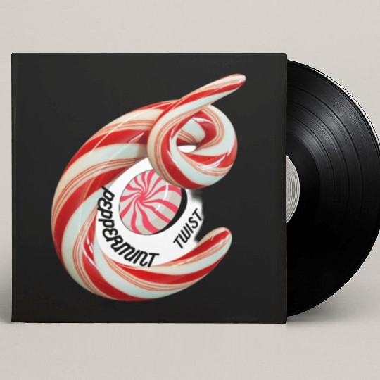Peppermint Candy Custom Vinyl Record Sleeves