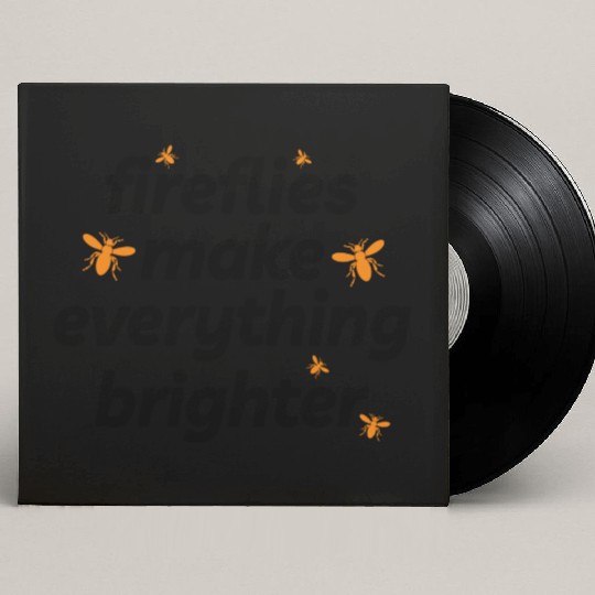 Fireflies Firefly Lightning Bug Insect Collector Custom Vinyl Record Sleeves