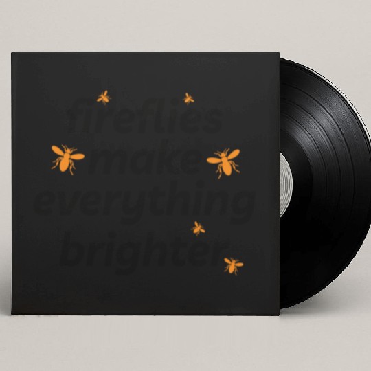 Fireflies Firefly Lightning Bug Insect Collector Custom Vinyl Record Sleeves