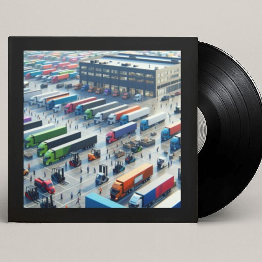Big Trucking Company Custom Vinyl Record Sleeves