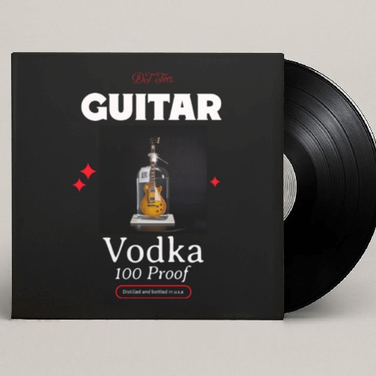Guitar Vodka Custom Vinyl Record Sleeves