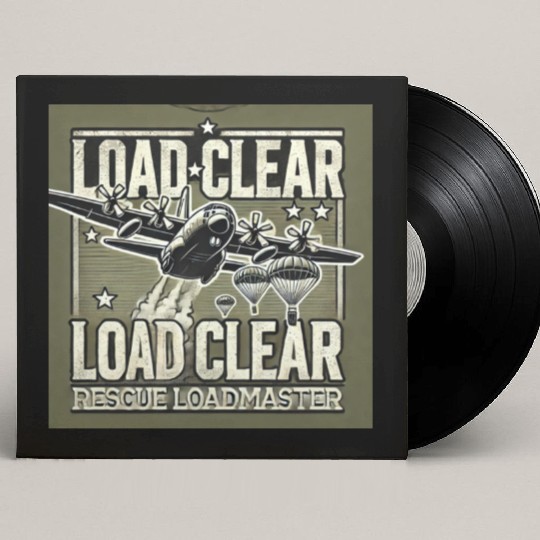 LOAD CLEAR – Precision Airdrop w/Rescue Loadmaster Custom Vinyl Record Sleeves