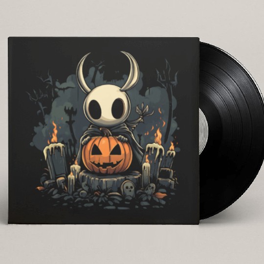 Spooky Hollow Knight Custom Vinyl Record Sleeves