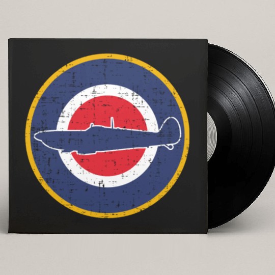 Supermarine Spitfire: Icon of the Skies Custom Vinyl Record Sleeves