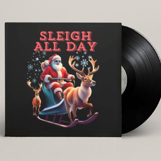 Sleigh All Day Custom Vinyl Record Sleeves