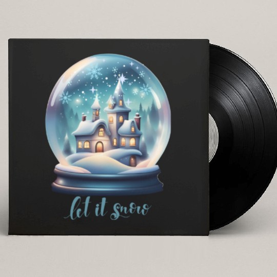 Let It Snow Custom Vinyl Record Sleeves