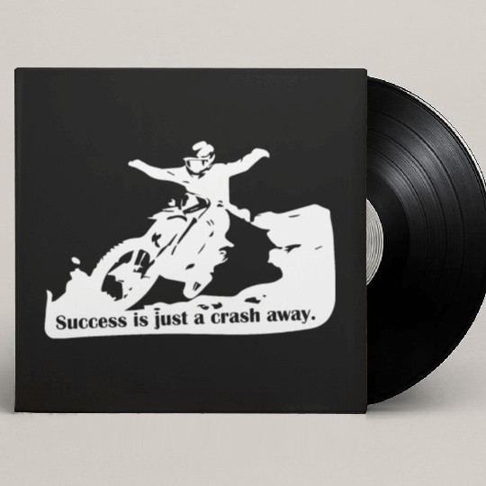 Success Is a Crash Away Light Custom Vinyl Record Sleeves