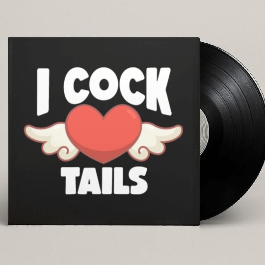 Funny I Love Cocktails 8 Custom Vinyl Record Sleeves