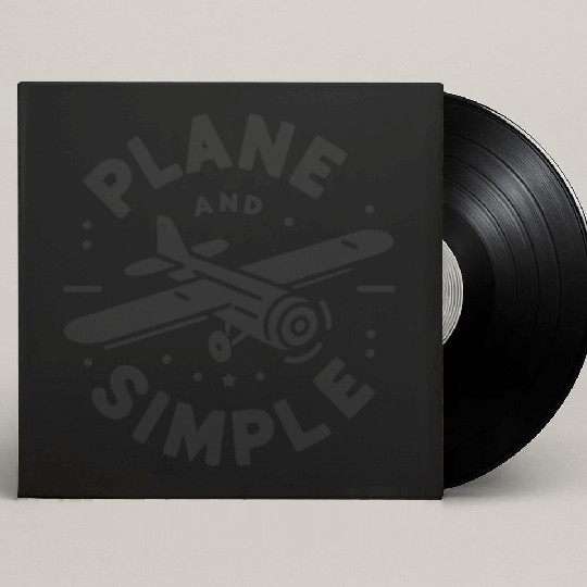 Plane and Simple Custom Vinyl Record Sleeves