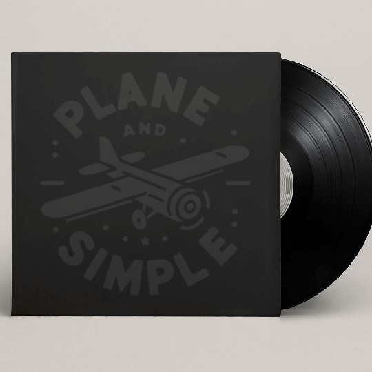 Plane and Simple Custom Vinyl Record Sleeves