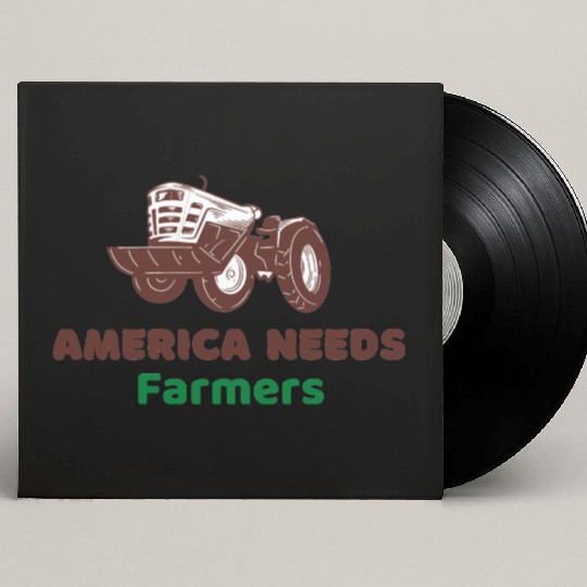 America Needs Farmers Custom Vinyl Record Sleeves
