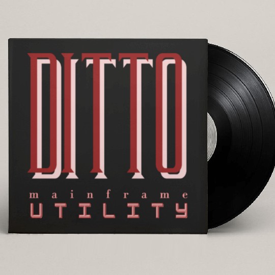 Mainframe Utility (DITTO) Data Interfile Transfer, Custom Vinyl Record Sleeves