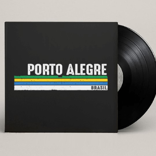 Porto Alegre Brazil Heritage - Embrace Your Custom Vinyl Record Sleeves