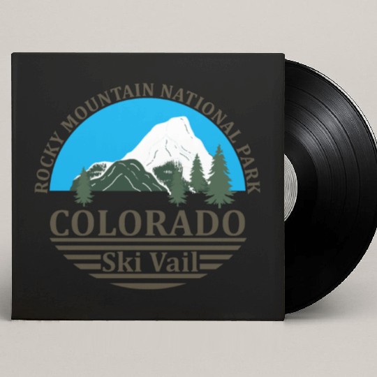 Vail Colorado ski resort Custom Vinyl Record Sleeves