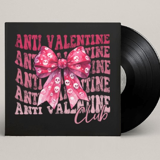 Anti Valentine Club Custom Vinyl Record Sleeves
