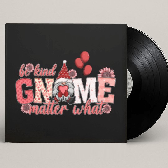 Gnomes Valentines Revelin Custom Vinyl Record Sleeves
