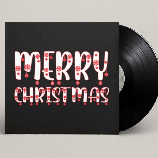 Heavenly Holiday Blessings : Merry Christmas Custom Vinyl Record Sleeves