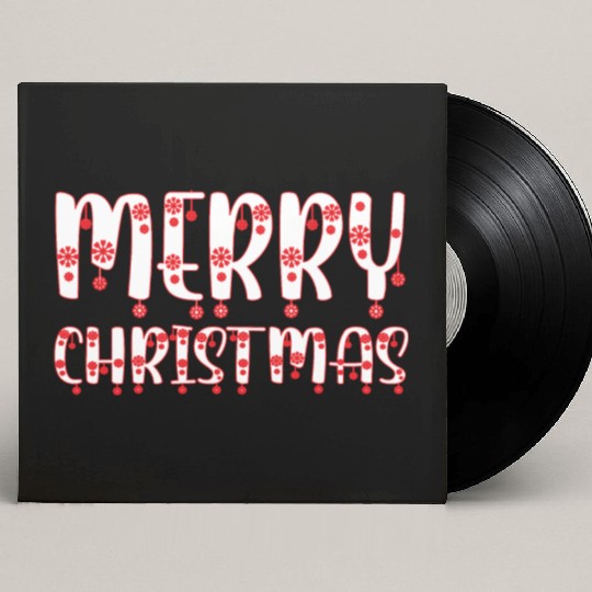 Heavenly Holiday Blessings : Merry Christmas Custom Vinyl Record Sleeves