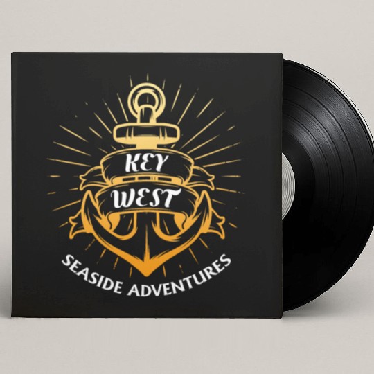 FLORIDA KEYS SEA ADVENTURES IN KEY-WEST Keys Custom Vinyl Record Sleeves