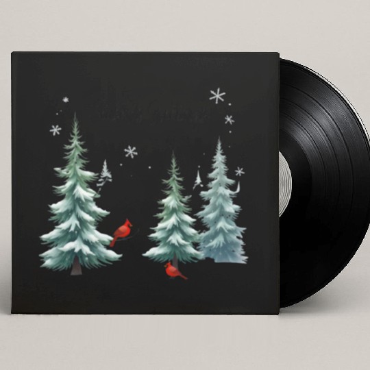 season's greetings Custom Vinyl Record Sleeves