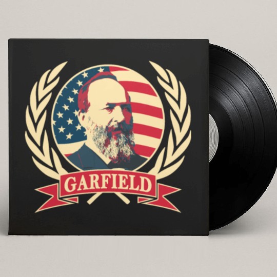 President James Abraham Garfield Custom Vinyl Record Sleeves