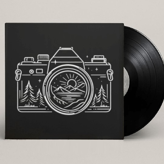 Photographer Nature Photography Custom Vinyl Record Sleeves