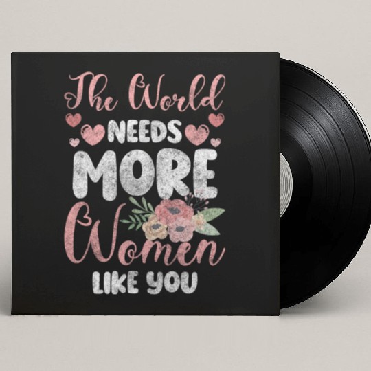 Women's Day Power Frida Kahlo Custom Vinyl Record Sleeves