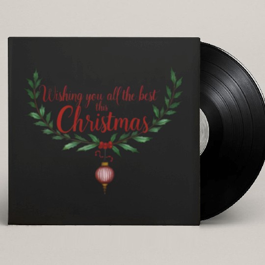 Wishing you all the best this christmas Custom Vinyl Record Sleeves