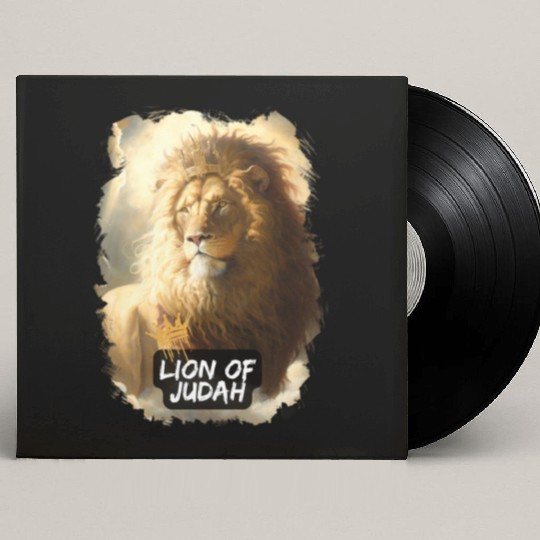 lion of judah Custom Vinyl Record Sleeves