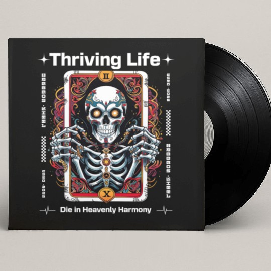 Thriving Life Custom Vinyl Record Sleeves