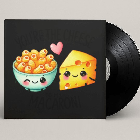You Are The Cheese to my Macaroni Custom Vinyl Record Sleeves