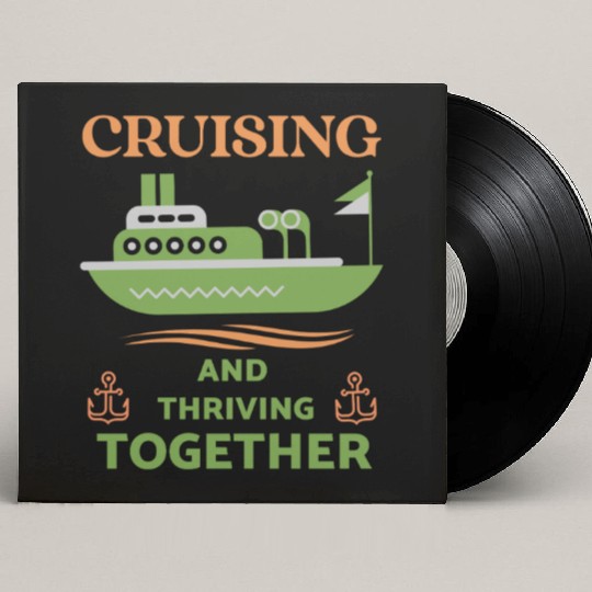 Cruising and Thriving Together Custom Vinyl Record Sleeves