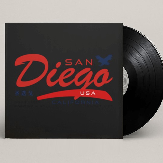 San Diego Custom Vinyl Record Sleeves