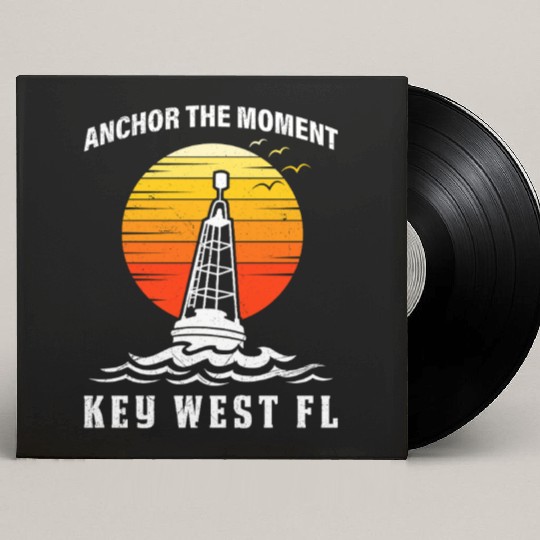 West Keys ANCHOR THE MOMENT KEY-WEST FL Custom Vinyl Record Sleeves