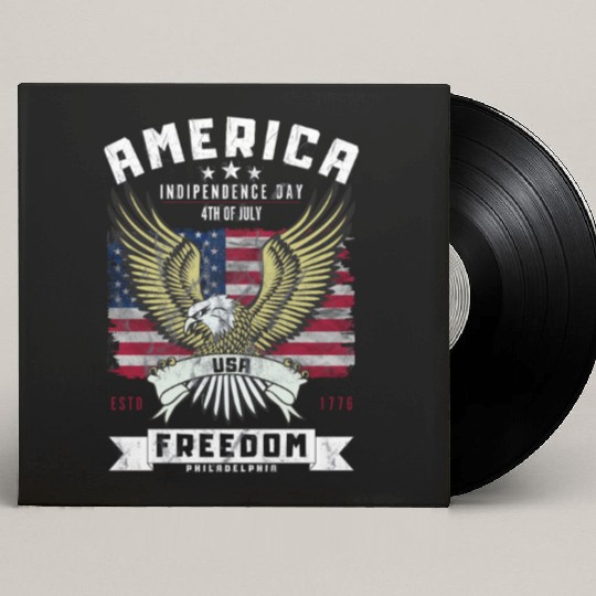 Indipendence Day Custom Vinyl Record Sleeves