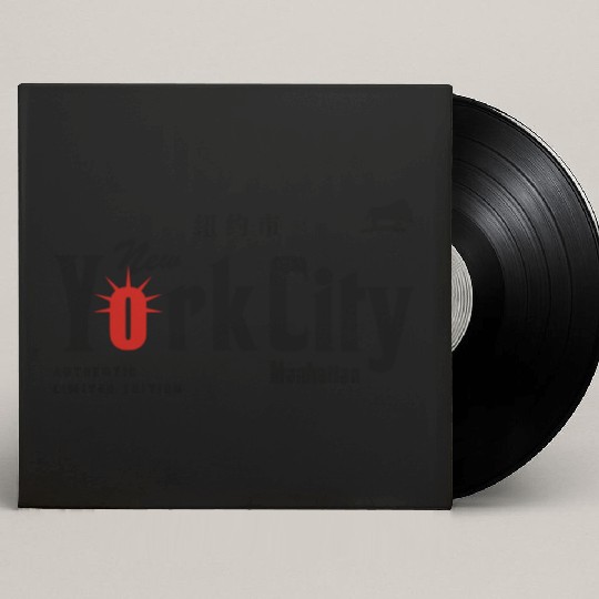 New York City - Manhattan Custom Vinyl Record Sleeves